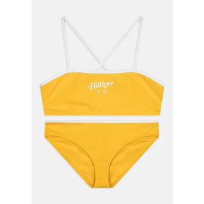 Abbildung von Tommy Hilfiger Bralette Bikini für Kinder, Größe: 164 176, Primary yellow