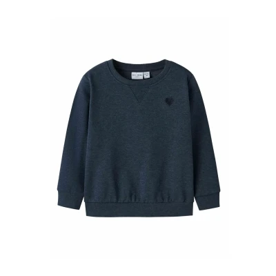 Abbildung von NAME IT Mädchen Nmfvima Ls Sweat Bru Noos, Dark Sapphire, 122 128