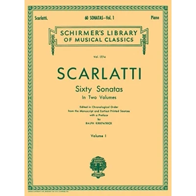 Abbildung von 60 Sonatas Volume 1: Piano Solo: Schirmer Library of Classics 1774 Solo