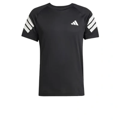 Abbildung von adidas Performance ICON 3STRIPES Sport Tshirt Black white, Herren, Größe: XS, white