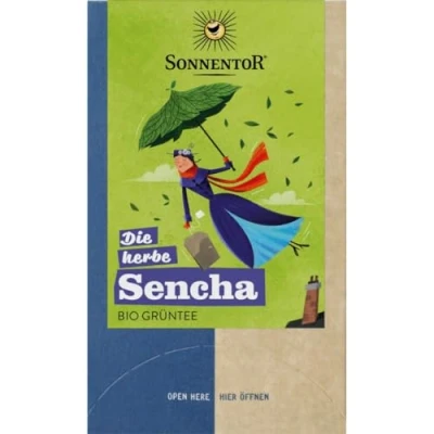 Abbildung von Sonnentor Erdiger Sencha Tee Bio (18 Stück)