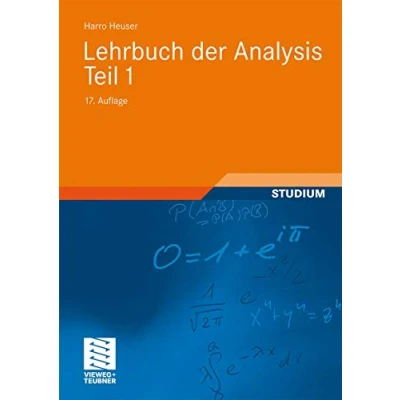 Abbildung von Lehrbuch der Analysis. Teil 1: mit 811 Aufgaben, zum Lösungen (Mathematische Leitfäden)
