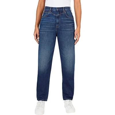 Abbildung von Pepe Jeans Rachel Relaxed Fit, Damen, Größe: 24x28, Denim
