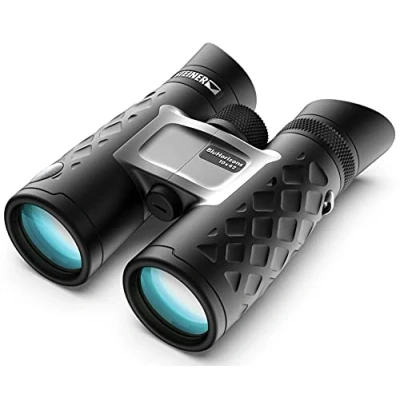 Abbildung von Steiner BluHorizons Fernglas mit einzigartiger Linsentechnologie, Augenschutz, kompakt, leicht, ideal für Outdoor Aktivitäten und Sportveranstaltungen, 10x42