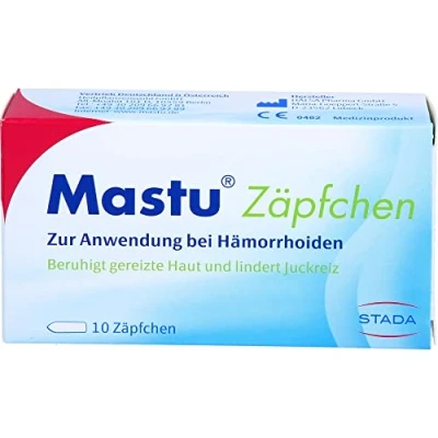 Abbildung von Mastu Zäpfchen, 10 St. Zäpfchen