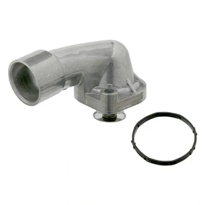 Abbildung von FEBI BILSTEIN 19595 Kühlwasserthermostat 92 mit Dichtring OPEL: Omega B Caravan, Calibra A, Vectra Limousine, SAAB: 9 5 9000 Schrägheck