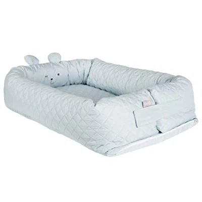 Abbildung von roba Kuschelnest &quot;Babylounge, style, Benny, hellblau&quot;, 3in1