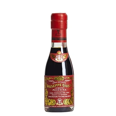 Abbildung von Giuseppe Giusti Riccardo Aceto Balsamico di Modena IGP Balsamessig aus 3 Goldmedaillen in Traditionsflasche (1 x 0.1 l)