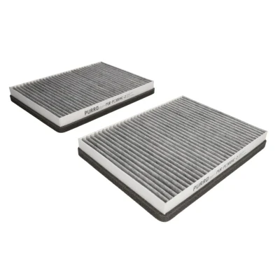 Abbildung von PURRO PUR PC3004C 2 Innenraumfilter Aktivkohlefilter 268 199 31 BMW: 5 Limousine, Touring, 7, ALPINA: B10 Touring