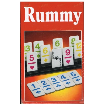 Abbildung von SCHMIDT SPIELE Rummy Kompakt Reisespiel Mehrfarbig