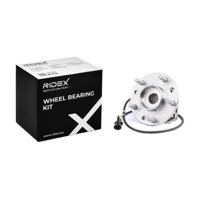 Abbildung von RIDEX 654W1109 Radlagersatz Vorderachse, links, rechts mit ABS Sensorring 145,5 CHEVROLET: Blazer S10 II