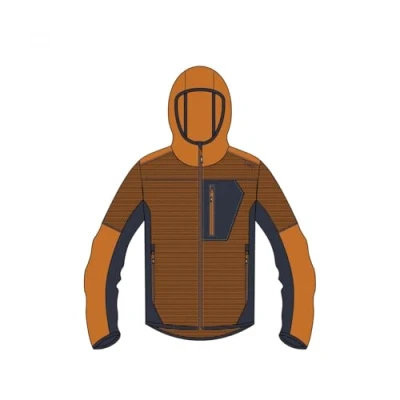Abbildung von CMP Herren Fleecejacke Knit Tech mit fester Kapuze
