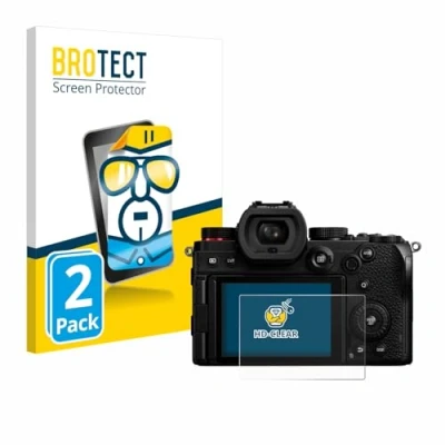 Abbildung von BROTECT (2 Stück Schutzfolie für Panasonic Lumix DC S5 / S5D (2024) Displayschutz Folie Ultra Klar