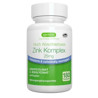 Abbildung von Igennus Zink Chelat 25mg