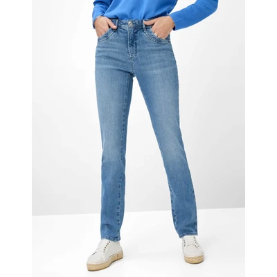 Abbildung von BRAX Style MARY Jeans Slim Fit, Damen, Größe: 36xS, Used bleached blue