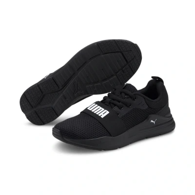 Abbildung von Puma Wired RUN JR Unisex Laufschuh Neutral für Kinder, Größe: 35.5, Black Schuhe