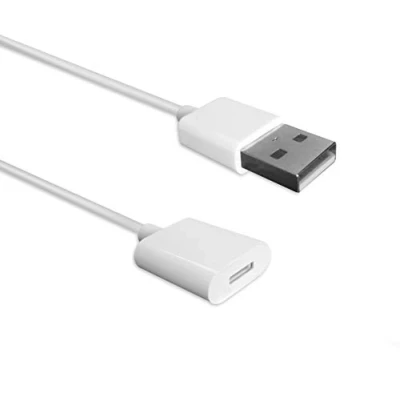 Abbildung von TechMatte Flexibel (Stecker auf Buchse) Ladekabel Adapter für Apple Pencil und iPad Pro (1,5 Meters, Weiß)