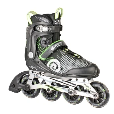 Abbildung von HUDORA Inliner Inline Skates RX 90, Gr. 36, für Jugendliche und Erwachsene, schwarz/grün