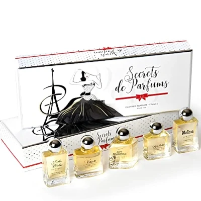 Abbildung von Charrier Parfums &#039;Secrets de Parfums&#039; 5er Geschenkset, Miniature Eau Parfum, 50 ml