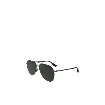 Abbildung von Karl Lagerfeld Unisex KL360S 015 Gläser SONNENBRILLEN Metall Rauch Pilot Normal