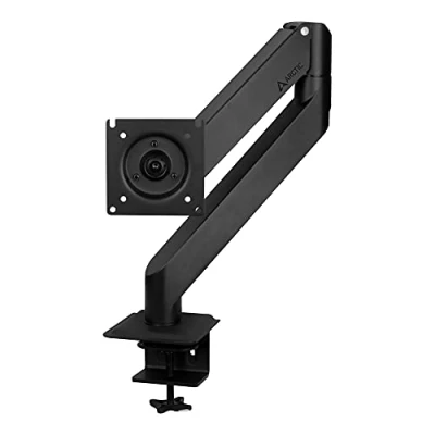 Abbildung von ARCTIC X1 3D Monitorarm mit Gasliftarm für einen Monitor, Monitorhalterung bis zu 40&quot;/43&quot; Ultrawide, 10 kg/22 Ibs, Kabelmanagement, neigbar, schwenkbar, höhenverstellbar Schwarz