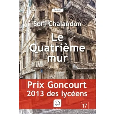 Abbildung von Le Quatrième Mur (Goncourt des Lycéens)