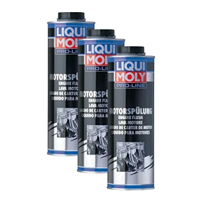 Abbildung von 3x LIQUI MOLY 2425 Pro Line Motorspülung Motor Reiniger Öl Zusatz 1L