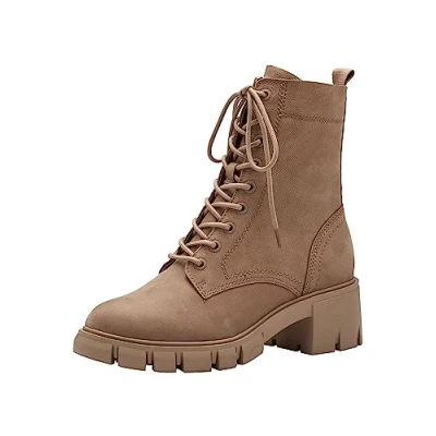 Abbildung von Tamaris Schnürstiefelette, Damen, Größe: 36, Leopard Schuhe