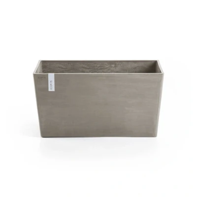 Abbildung von Ecopots Paris lang L 100 cm taupe Pflanzgefäß/Blumentopf