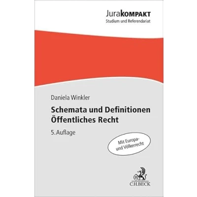 Abbildung von Schemata und Definitionen Öffentliches Recht (Jura kompakt)
