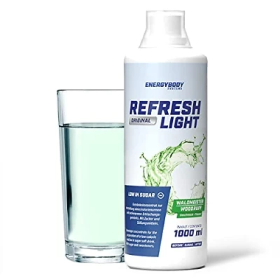 Abbildung von Refresh Light Getränkekonzentrat mit Vitaminen. Waldmeister. 1 Liter