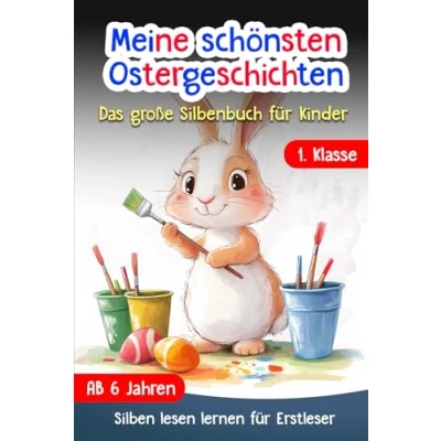 Abbildung von Silben Lesen Lernen 1. Klasse: Meine schönsten Ostergeschichten Das große Silbenbuch Für Kinder ab 6 Jahren Erstlesebuch Mädchen und Jungen Leseanfänger Erstleser
