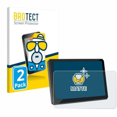 Abbildung von BROTECT Entspiegelungs Schutzfolie für Carpuride W702BS 7&quot; (2 Stück) Matte Displayschutz Folie, Anti Reflex, Fingerprint