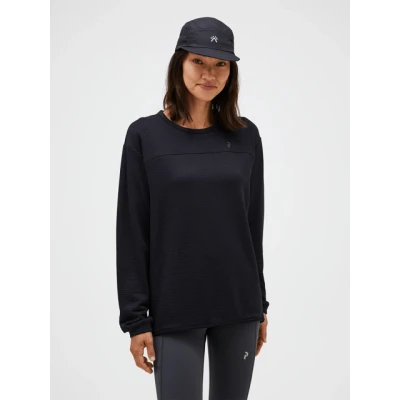 Abbildung von Peak Performance Trail Polartec CREW Fleecepullover, Damen, Größe: Small, Black