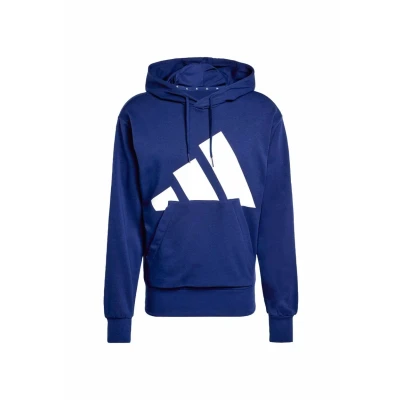 Abbildung von adidas Sportswear Essentials BIG LOGO Kapuzenpullover, Herren, Größe: XS, Dark blue white