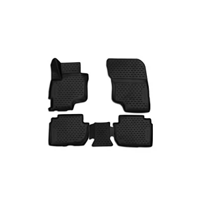 Abbildung von Element 3D Passgenaue Premium Antirutsch Gummimatten Fußmatten Mitsubishi Outlander PHEV 2014 2019