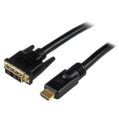 Abbildung von StarTech.com HDMI auf DVI D Kabel (10 m, HDMI/DVI Adapterkabel (Stecker/Stecker), (19 Pin) Videokabel)