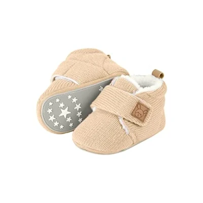 Abbildung von Sterntaler Krabbel Snowboot/Winterstiefel für Kinder, Größe: 19/20, Beige Schuhe