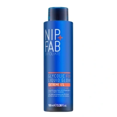 Abbildung von Nip + Fab Glycolic Acid Fix Liquid Glow Extreme 6% Flüssiges Peeling Gesichtsbehandlung Glykolsäure 100 ml
