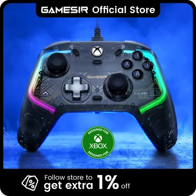Abbildung von GameSir Kaleid Xbox Controller Kabelgebundenes Gamepad für Series X, S,