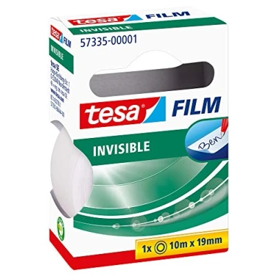 Abbildung von tesa Klebefilm 19 mm x 10 m matt unsichtbar