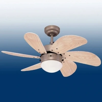 Abbildung von Westinghouse Deckenventilator Turbo Swirl, Mit Zugschnur