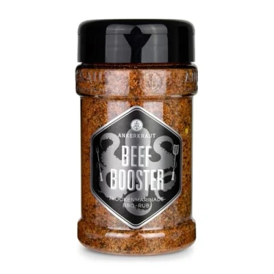 Abbildung von Ankerkraut Beef Booster, Rub Brisket und Steak Gewürz, Gewürzmischung für Fleisch, 230g im Streuer