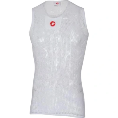 Abbildung von castelli Men&#039;s CORE MESH 3 Sleeveless T Shirt, Weiß, S M