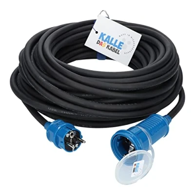 Abbildung von Verlängerungskabel Kalle Classic Colour 3G 2,5mm² blau 25 Meter