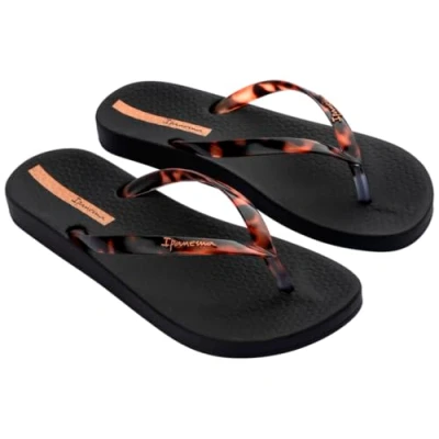 Abbildung von Ipanema Damen Anat Connect Ii Fem Flipflop, Schwarz/klar, 38 EU
