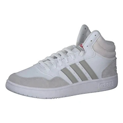 Abbildung von adidas Originals Hoops 3.0 MID Sneaker high, Herren, Größe: 42, Weiß Leder/synthetik