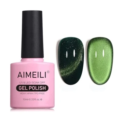 Abbildung von AIMEILI Cat Eye UV Gel, 10ml Gel Nagellack Nail Glitzer DIY Art Maniküre 756