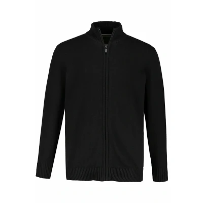 Abbildung von JP1880 Strickjacke, Herren, Größe: 5XL, Schwarz