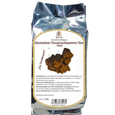 Abbildung von Chaga (Gemeiner Feuerschwamm, Inonotus obliquus) 50g